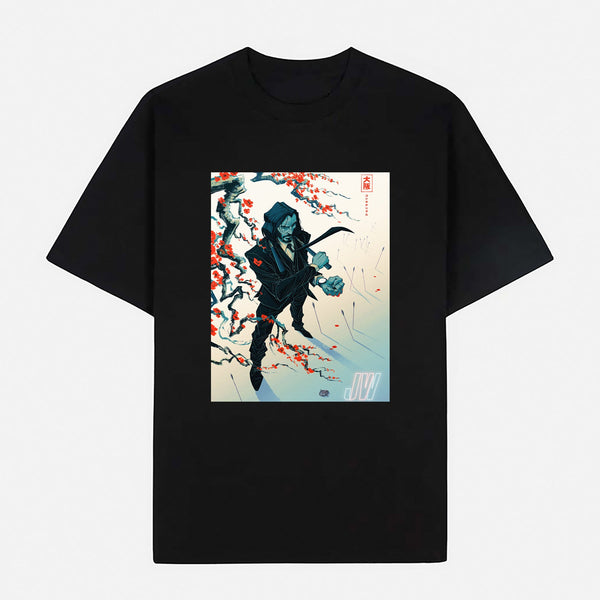 John Wick Limited Art Design Graphic Cotton T-Shirt
