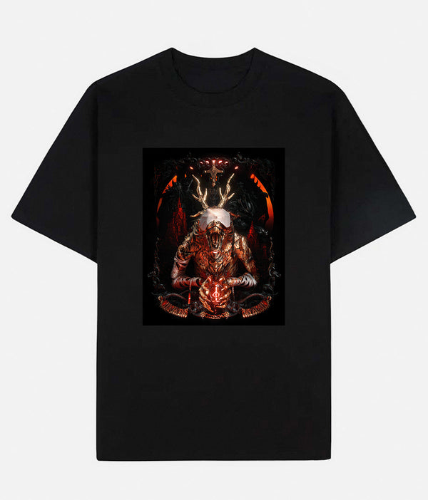 Limited Art Design Graphic Cotton T-Shirt