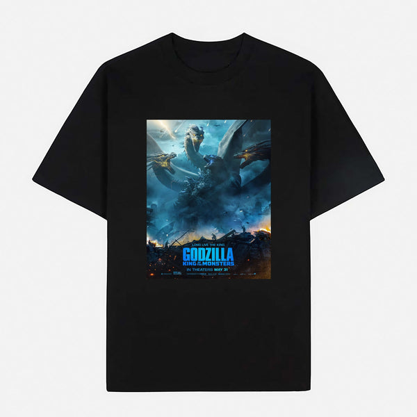 Godzilla Limited Art Design Graphic Cotton T-Shirt