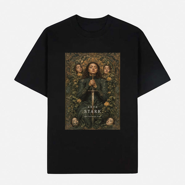 Game of Thrones – Arya Stark (The Faceless Girl) Limited Art Design Graphic Cotton T-Shirt