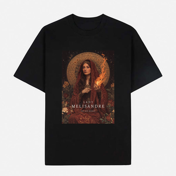 Game of Thrones – Lady Melisandre (The Red Woman) Limited Art Design Graphic Cotton T-Shirt