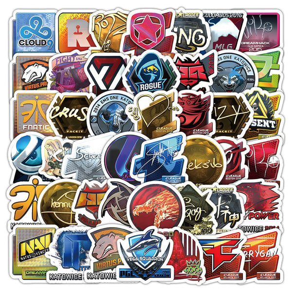 103pcs not repeated CSGO waterproof sticker