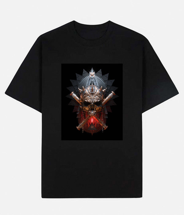 Limited Art Design Graphic Cotton T-Shirt