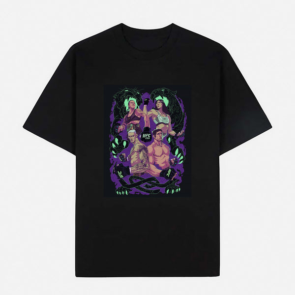 Limited Art Design Graphic Cotton T-Shirt