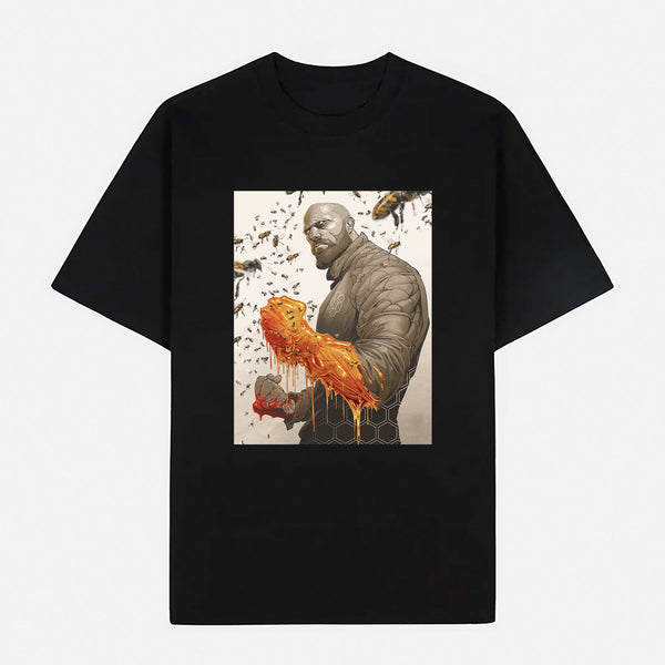 Limited Art Design Graphic Cotton T-Shirt
