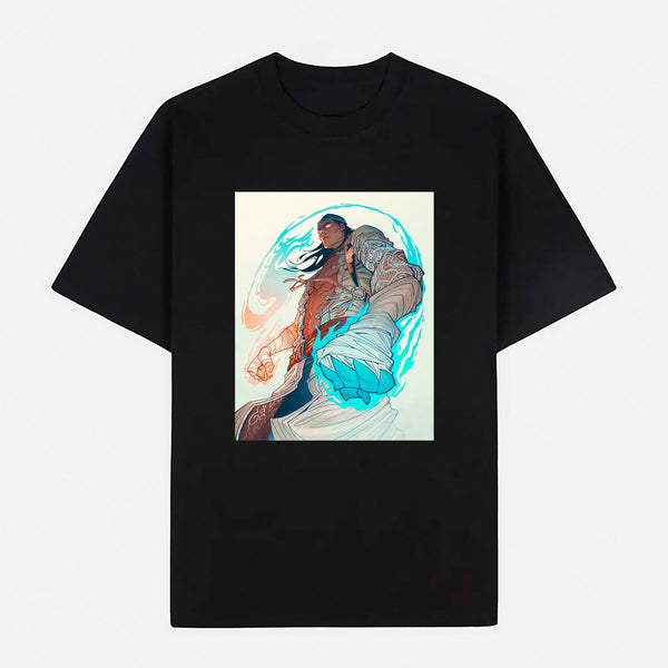 Limited Art Design Graphic Cotton T-Shirt