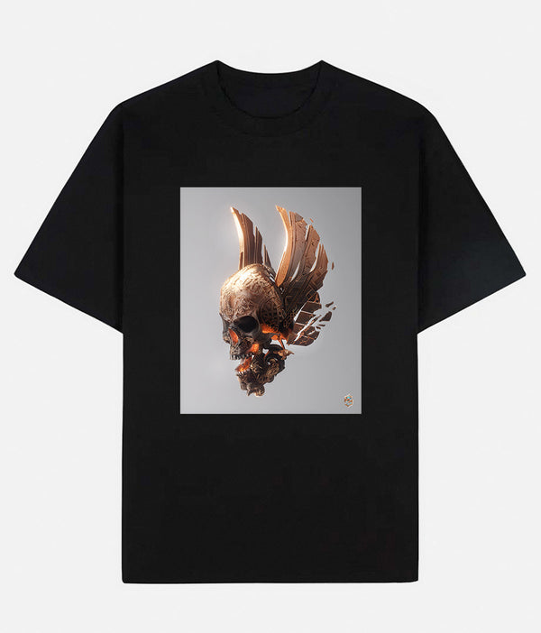 Limited Art Design Graphic Cotton T-Shirt