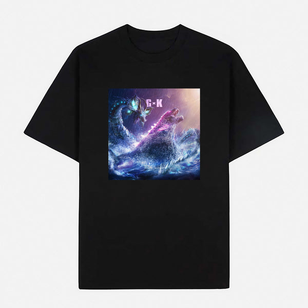 Godzilla Limited Art Design Graphic Cotton T-Shirt