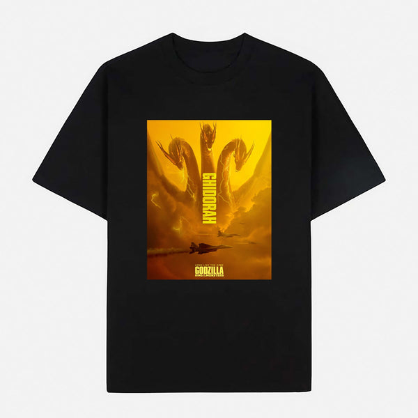 Godzilla Limited Art Design Graphic Cotton T-Shirt