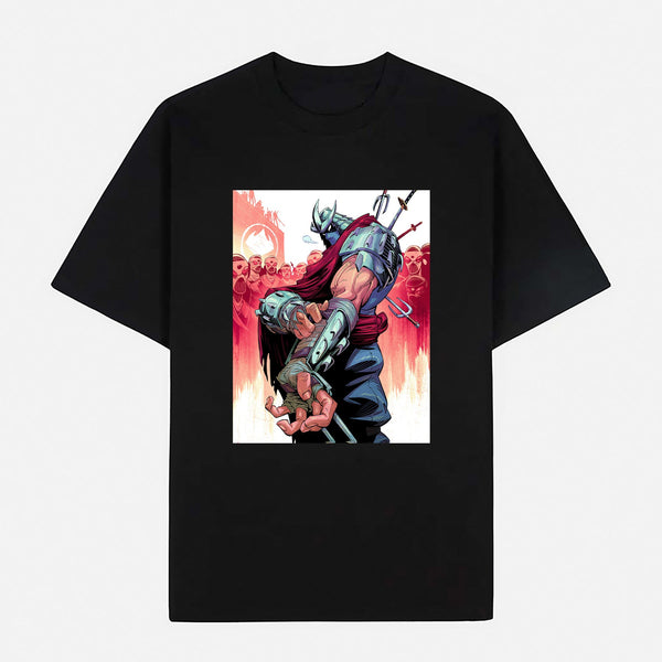 Limited Art Design Graphic Cotton T-Shirt
