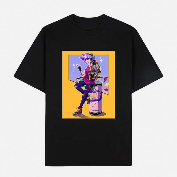 Limited Art Design Graphic Cotton T-Shirt