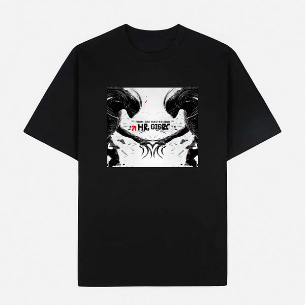 Alien Limited Art Design Graphic Cotton T-Shirt