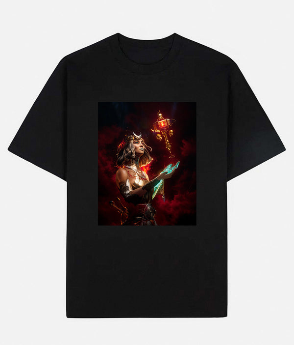 Limited Art Design Graphic Cotton T-Shirt