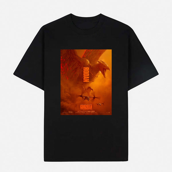 Godzilla Limited Art Design Graphic Cotton T-Shirt