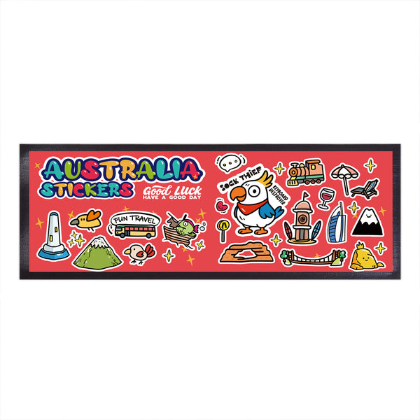 High Quality Stain Resistant for Longevity Cartoon Long Bar Runner