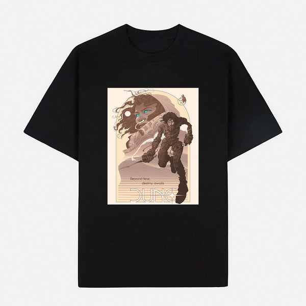 Limited Art Design Graphic Cotton T-Shirt