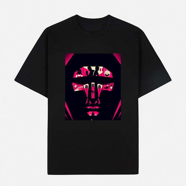 Limited Art Design Graphic Cotton T-Shirt