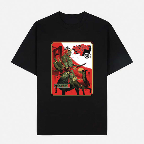 Limited Art Design Graphic Cotton T-Shirt