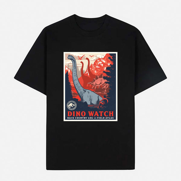 Jurassic Limited Art Design Graphic Cotton T-Shirt
