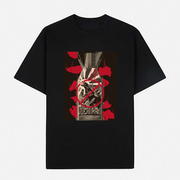 Godzilla Limited Art Design Graphic Cotton T-Shirt