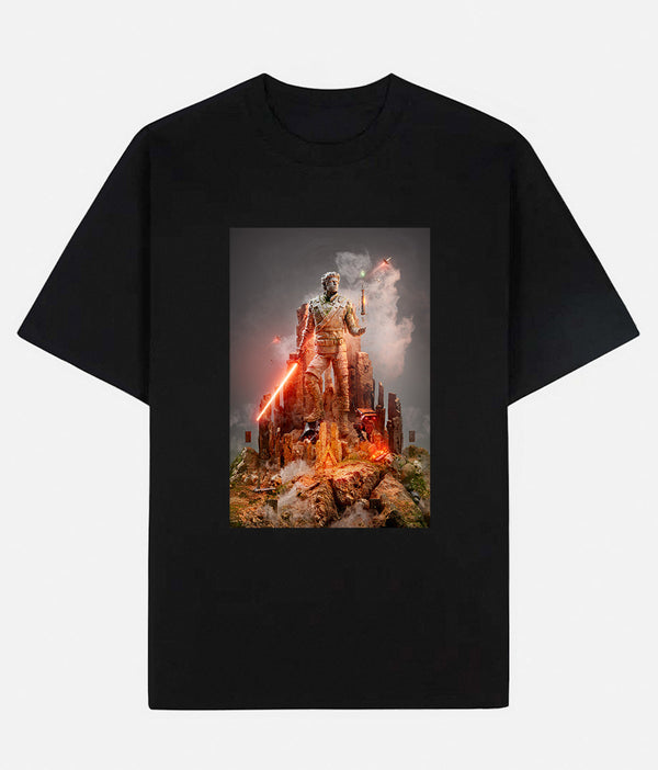Limited Art Design Graphic Cotton T-Shirt