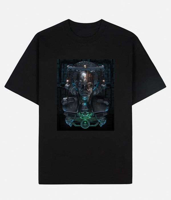 Limited Art Design Graphic Cotton T-Shirt