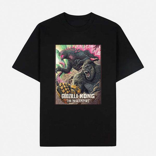 Godzilla Limited Art Design Graphic Cotton T-Shirt