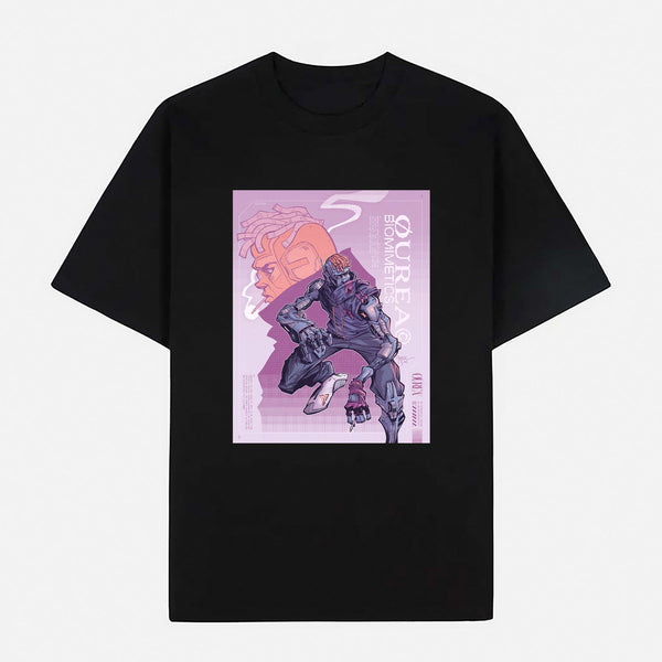 Limited Art Design Graphic Cotton T-Shirt