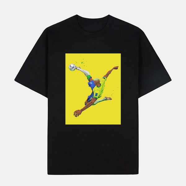 Limited Art Design Graphic Cotton T-Shirt