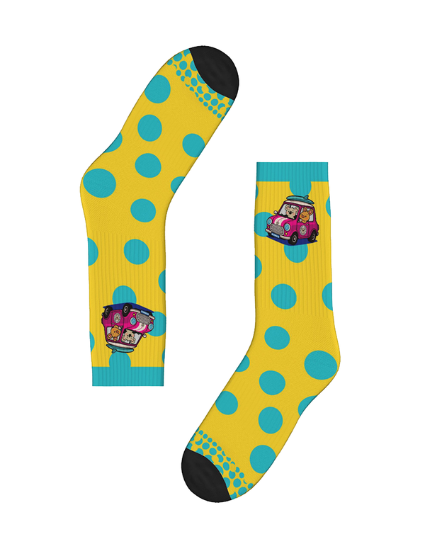 Mid-Tube Sports Socks