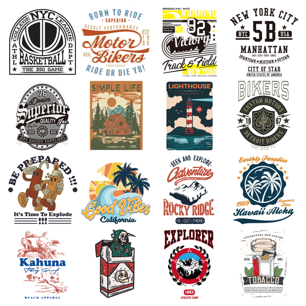 🔥 High-Quality DTF Heat Transfer Prints & Cup Wrapss – Bright Colors, Durable & Easy to Apply