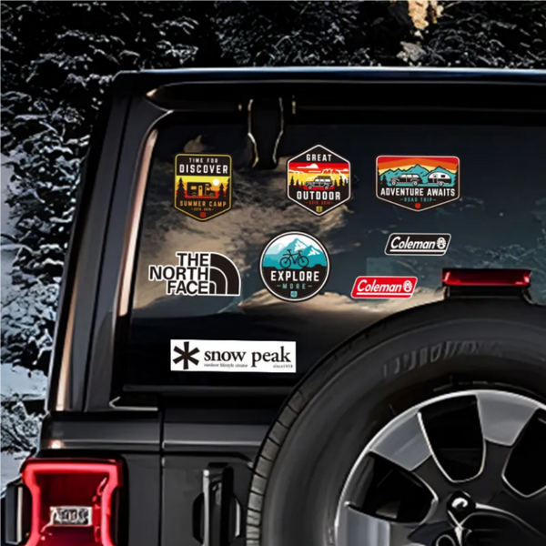 High-quality Outdoor Waterproof Camping Reflective Stickers